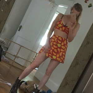 Omight @dollskill 2 piece skirt set